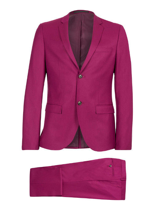 Topman Raspberry suit £130
